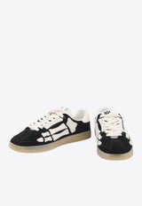 Amiri Pacific Bones Suede Low-Top Sneakers Black AMSNSN1040--001