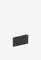 Monogram Zip-Up Wallet