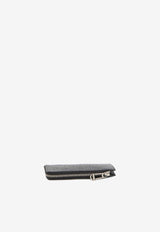 Monogram Zip-Up Wallet