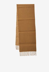 GG Wool and Cashmere Scarf
