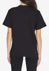 Logo-Embroidery Short-Sleeved T-shirt