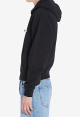 Logo-Patched Hooded Sweatshirt