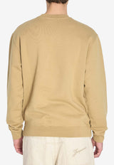 Logo-Patched Crewneck Sweatshirt