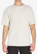 Logo-Embroidered Crewneck T-shirt