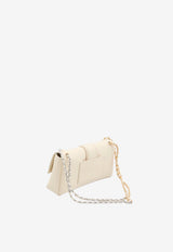 Jacquemus Le Bambino Chaine Leather Crossbody Bag Ivory BAW00453AC-27L14-115