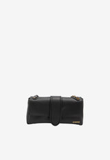 Jacquemus Le Bambino Chaine Leather Crossbody Bag Black BAW00453AC-27L14-990