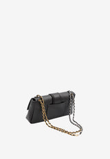 Jacquemus Le Bambino Chaine Leather Crossbody Bag Black BAW00453AC-27L14-990