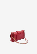 Jacquemus Le Bambino Chaine Leather Crossbody Bag Red BAW00453AC-27L14-480