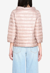 Herno Reversible Short Down Jacket Pink PI0769D-12017Z-4019
