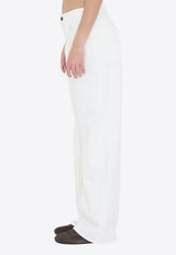 The Row Eglitta Wide-Leg Jeans White 6525S-W1493-WHT