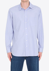 The Row Kardiff Striped Shirt Light Blue 697-W4448-LVB