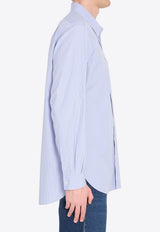 The Row Kardiff Striped Shirt Light Blue 697-W4448-LVB