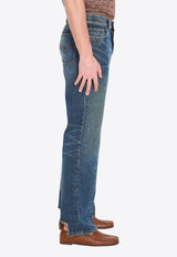 Versace Shibuya Vintage Distressed Jeans Blue 1024473-1A17707-1DA60