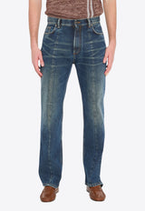 Versace Shibuya Vintage Distressed Jeans Blue 1024473-1A17707-1DA60