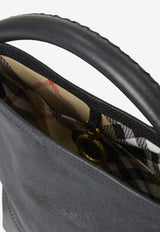 Burberry Mini B Clip Bucket Bag Black 8123594--A1189