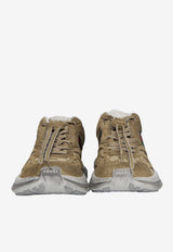 Gucci 2.0 Suede and Canvas Low-Top Sneakers Brown 853709-AAF57-2942