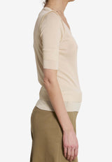 Lemaire Trompe L'oeil Top Pink TS0025-LK1017-WH024