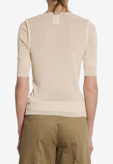 Lemaire Trompe L'oeil Top Pink TS0025-LK1017-WH024