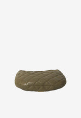 Saint Laurent Icarino Quilted Leather Hobo Bag Green 851689-AAANG-3775