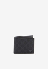 Gucci GG Supreme Bi-Fold Wallet Black 768243-FACQC-1048