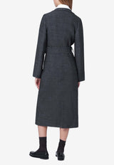 NAMACHEKO Belted Wool Coat Gray NW25-211WN2496/R_NAMAC-9029