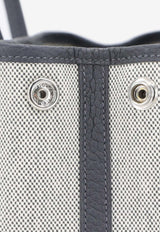 Neo Garden 23 in Ardoise Negonda Leather Toile H Viking Canvas with Palladium hardware