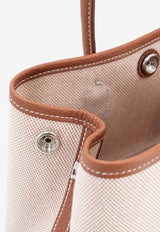 Neo Garden 23 in Gold Negonda and Ecru Toile H Viking with Palladium Hardware