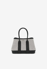 Hermès Neo Garden 23 Ecru Black and Negonda Canvas with Palladium hardware NG23EBNCPHW