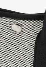 Hermès Neo Garden 23 Ecru Black and Negonda Canvas with Palladium hardware NG23EBNCPHW