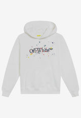 Off-White Kids Boys Big Bookish Splat Logo Sweatshirt OBBB001F25FLE002/R_OFFW-0110