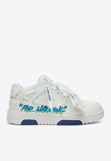 Off-White Kids Boys Out Of Office Low-Top Sneakers White OBIA011S25LEA002/Q_OFFW-0184