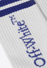 Off-White Signature Logo Socks OBRA003F25KNI002/R_OFFW-0145