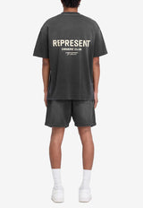 Represent Owner's Club Faded Track Shorts Black OCM100004-0330_BLACK
