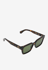 Off-White Branson Square Sunglasses Green OERI111C99PLA001/Q_OFFW-6055