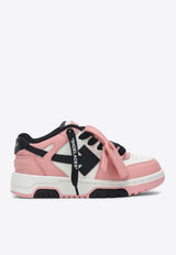 Off-White Kids Girls Out Of Office Low-Top Sneakers Pink OGIA007S25-ALEA001/Q_OFFW-3010