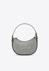 Off-White Studded OFF Shoulder Bag Gray OGNN002F25DEN001/R_OFFW-0572