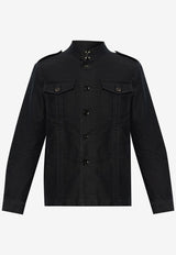 Tom Ford Stand-Up Collar Jacket OJS011-FMC171S25 HB906 Navy