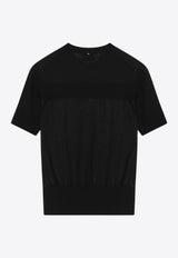 Sportmax Okra Rib Knit T-shirt Black OKRAWO/R_SPORM-006