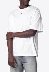 Off-White Chain Arrow Skate T-shirt White OMAA120S26JER004/S_OFFW-1000