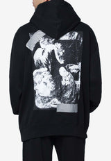 Off-White Cupid Tape Skate Hooded Sweatshirt Black OMBB085F25FLE00Y/R_OFFW-1001