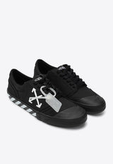 Off-White New Low Vulcanized Sneakers Black OMIA2A2F25FAB001/R_OFFW-1001