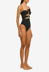 Cult Gaia Celestine One-Piece Swimsuit Black OP32361TR3527_BLACK