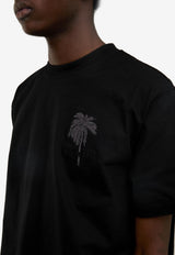 ONLY THE BLIND Nocturnal Tiger Embroidered T-shirt Black OTB-T1475_BLACK