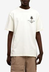 ONLY THE BLIND Grande Palais Print T-shirt Beige OTB-T1486_BEIGE