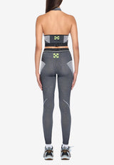 Off-White Race Logo Arrow Seamless Leggings Gray OWVV019F25KNI0011014_GREY