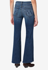 MOTHER Lil Doozy Fray Flared Jeans Blue P0085-1156DE_MOTH-ZCH