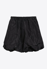 Prada Silk Taffeta Mini Skirt Gray P136IOOO18LN/S_PRADA-F063H