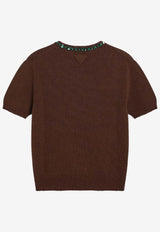 Prada Wool-Blend Knit Top P24V2BOOO18M6/S_PRADA-F0005