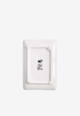 Tema e Variazioni N.401 Rectangular Ashtray Fornasetti Black
