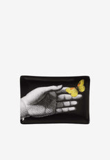 Butterfly Mano Ashtray Fornasetti Black